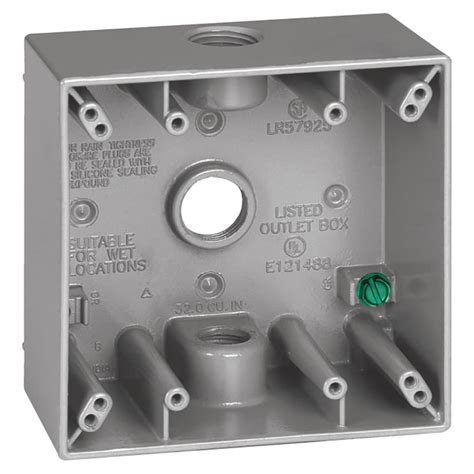 2 gang junction box size|outdoor 2 gang outlet box.